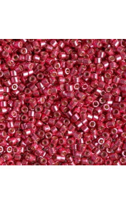 Miyuki delica beads 10/0 - Duracoat galvanized light cranberry DBM-1841
